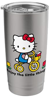 Hello Kitty Vaso aislado de acero inoxidable para bicicleta