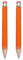 HOODANCOS 2St orangefarbener Riesenbleistift Buntstifte für Kleinkinder Jumbo Spielzeug Bleistift schreiben Zeichenstift dicker Stab Stroh Geschenk Spender Vorschule großer Bleistift Hölzern