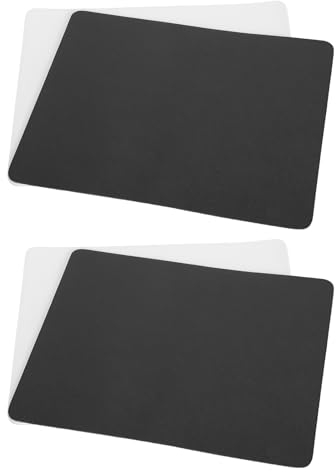 Nähmaschinen-Pedalmatte, 4 Stück Gummi-Nähmaschinen-Fußpedalmatte, Rutschfeste Matte für Nähmaschinenpedal, Geräuschreduzierung, Nähmaschinen-Fußpedal, Rutschfeste Unterlage