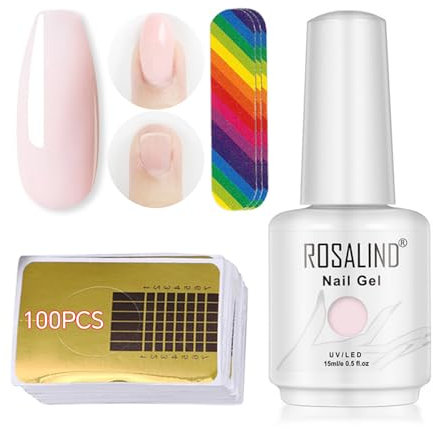 GZSYY Gel de Construction pour Ongle UV - Extension et Builder Gel Nude - Chablon pour Ongle