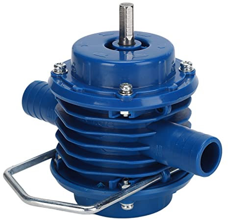 Pompa Acqua per Trapano a Mano Pompa Acqua Alimentata Trapano Pompa di Trasferimento Autoadescante, Pompa di Trasferimento Acqua per Trapani,Pompa Centrifuga Piccola Pompa Acqua