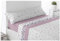 Acomoda Textil – Juego de Sábanas Térmicas de Pirineo. Sábanas de Invierno Tejido Polar para Cama Individual y Matrimonio, 3 Piezas Ropa de Cama Ajustable, Suave y Cálida. (Barbate Rosa, Cama 90 cm)