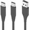 PS5 Controller Charger Cable 10ft+ 10ft Cord for Sony PlayStation 5/PS5 Dualsense/Xbox Series X/S,3A Fast C harging USB Type C Both Ends,Extra Long/Play and Charge Wire 2Pack/USB A to C Nylon Braided