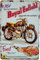 Wetterfestes 14 x 20 cm Blechschild, Wandschild, Türschild passend für Royal Enfield Motorrad Fans