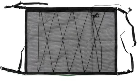 GBYJYMQTZ Auto-Kofferraum-Decken-Aufbewahrungsnetz, Dach-Innennetztasche, Fracht-Atmungsaktive Tasche, Organizer, Gepäck-Hängematte, passend for Jeep Wrangler