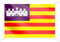Bandera Islas Baleares - Banderas del Mundo para Interior y Exterior - Banderas de Comunidades, Países - 144x93 cm