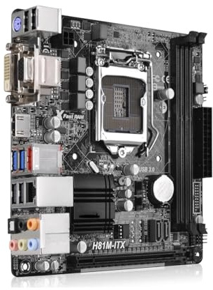 motherboard Placa base Fit For ASRock H81M-ITX Mini-ITX Intel H81 LGA 1150 DDR3 16GB compatible con i7-4790 i5-4590 i7-4770 i3-4150 cpu HDMI
