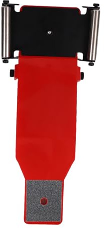 Zerodis Tire Jack Tool, Portable Heavy Duty Tire Lifter with Roller Plate for Effortless Mounting, Compact 12 Lbs Steel Construction for Cars SUVs Trucks Trailers