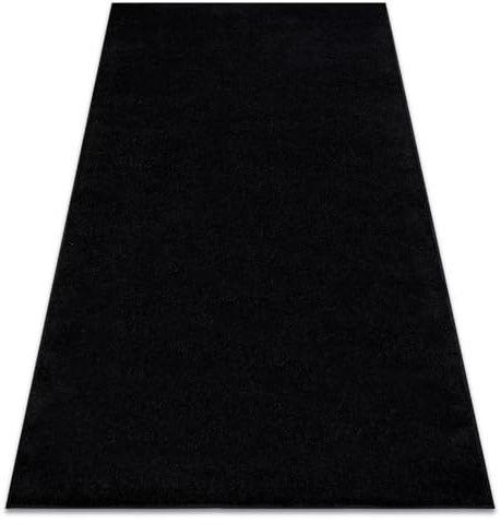 rugsx Eton Plus Teppich für Wohnzimmer und Schlafzimmer Schwarz 400x500 cm