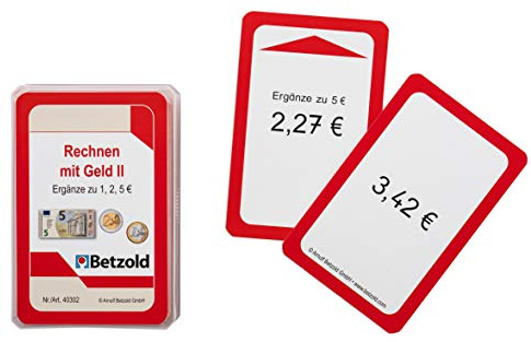 Betzold Rechnen mit Geld, Karten für den Magischen Zylinder | Geldrechnen, Mathematik, Lernkarten, Grundschule, Rechentraining