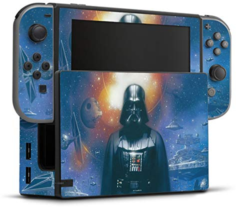 DeinDesign Autocollant Compatible avec Nintendo Switch Sticker Film Autocollant Star Wars Darth Vader Articles pour Fans