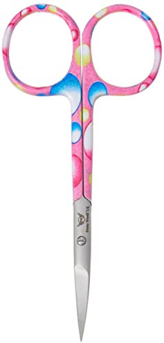 Professional Finger Toe Nail Scissors CURVED ARROW Steel Manicure Cuticle NAIL SCISSORS 3.5