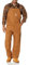 Carhartt Herren New R01 Unlined Duck Bib Overalls, Brown, 34W x 36L