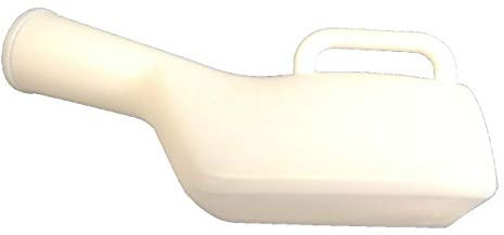 Male Urinal with Long Neck, Handle and No Lid (1)