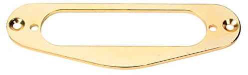 Milisten Gitarren-Tonabnehmer Single-Coil-Pickup-Montagering für E-Gitarren im ST-Stil, Gold, Zubehör