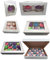 LarryRoo Windowed Cupcake Boxes for 1, 2, 4, 6, 12 & 24 Cup Cakes with Removable Trays (1, Holds 12)