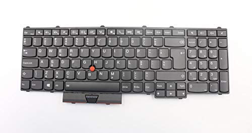 TellusRem ersatztastatur Niederländisch Hintergrundbeleuchtung für Lenovo Thinkpad P50 P70 P51 P71