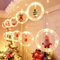 BLOOMWIN Lichtervorhang 3x0,65M Lichterkettenvorhang LED Lichterkette 8 Modi USB Weihnachtsbeleuchtung Stimmungslichter Fenster Weihnachten Feiertage Fensterdeko Dekobeleuchtungkette Innen Warmweiß