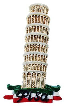 Kühlschrankmagnet, Schiefer Turm von Pisa, Italien, Souvenir, Geschenk, Basteln, magnetische Aufkleber-Kollektion