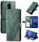 QiongniAN Cover per Huawei Maimang 7,Custodia in Pelle Custodia per Huawei Mate 20 Lite SNE-L01 SNE-L03 SNE-LX1 SNE-L21 SNE-LX2 SNE-L22 SNE-LX3 SNE-L23 SNE-AL00 Custodia Cover Case Green