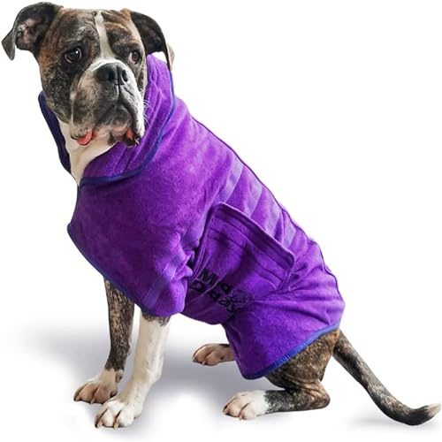 Mud Daddy Drying Coat (Purple, Extra Large)