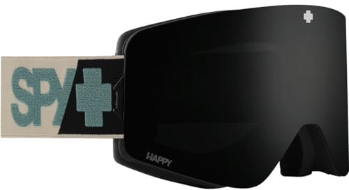 Spy Optic MARAUDER Ski- und Snowboardbrille für Männer und Frauen (Warm Gray - Happy Gray Green Black Mirror + LL Persimmon Silver Mirror)