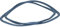 FIGEVIDA Guarnizione Porta Forno Cucina compatibile per Samsung Bf641fb, Bq1s6t077, Pkg001, Pkg005, Bf641fst, Bt621vdst DG97-00019A