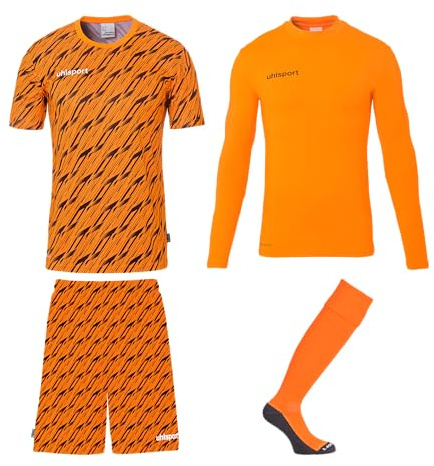uhlsport Herren Progressive Torwart Set Trikot (4er Pack)
