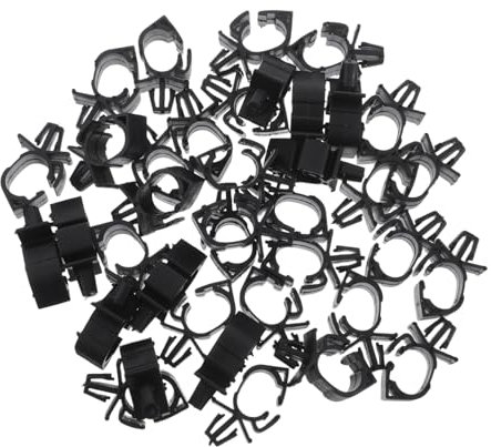 TINEASUR 50 Stück Autokabel-befestigungsclips, Kabelhalter, Kabelklemmen, Kabel-Organizer Für Auto, Fahrzeug, Kabelorganisation, Kabelbaum-Clips, Mehrzweck-kabelhalter Kabelmanagement-hülse