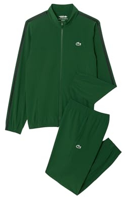Lacoste Men's Tennis x Novak Djokovic Tracksuit, Green, X-Large