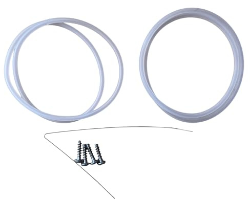 MDS-Pro 2X Pumpentopf Dichtung Reparatursatz passend für Bosch Siemens Geschirrspüler – Set für Fehler E15 inklusive Schrauben & Montagehilfe – 12005744 0012005744