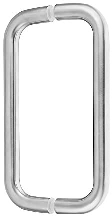 ck-tuerbeschlaege Griffpaar für Schiebetüren | V2A Edelstahl matt | Lochabstand: 300 mm | Für Holz- und Glastüren