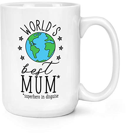 World's Best Mum 15oz Grande Taza