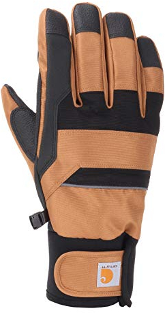 Carhartt Herren Flexer Glove Winter-Handschuhe, braun/schwarz, XL