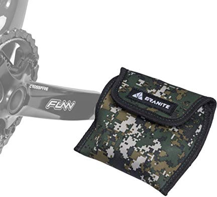 Granite Pita Pedalabdeckungen | 3mm Neopren, schützt Pins und Kanten beim Transport, Klettverschluss, Aufhängeschlaufe