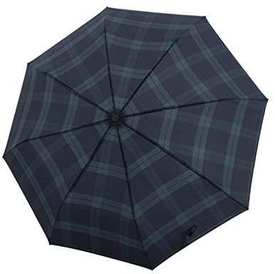 Doppler, Carbonsteel Karo Black/Watch Long AC Woven Check/gewebtes Karo Black/Watch, Uni, Erwachsene, Einheitsgröße, schwarz, Mediana