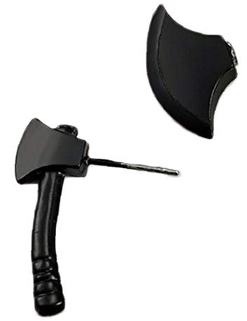 1 Pair Earrings Axe Shape Earring Stud Earrings Jewelry for Women Men