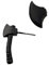 1 Pair Earrings Axe Shape Earring Stud Earrings Jewelry for Women Men