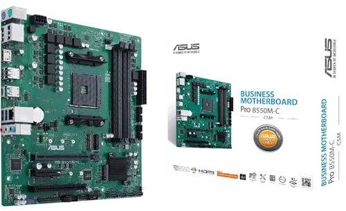 ASUS PRO B550M-C/CSM Mainboard Sockel (PC) AMD AM4 Formfaktor (Details) Micro-ATX Mainboard-Chipsatz