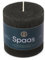 Spaas Rustikale Stumpenkerze 70/70 mm 25St. - schwarz