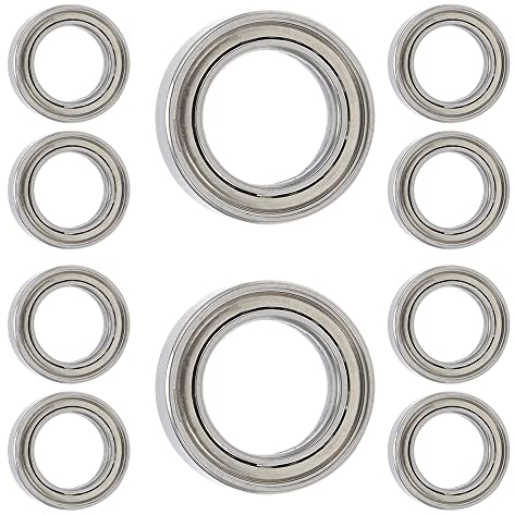 10 Stück MR63 ZZ Kugellager 3 mm x 6 mm x 2.5 mm doppelt geschützte Rillenkugellager für DIY, Drehbänke, Motoren, 3D-Drucker, Fräsmaschinen, verschiedene mechanische Geräte, etc.