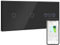 BSEED WiFi Interruptor Doble con Interruptor Persiana Negro,1 Gang 1 Vía Interruptor de Pared Compatible con Alexa y Google Home, Control por APP o Voz, Función de Temporizador, Requiere Cable Neutro