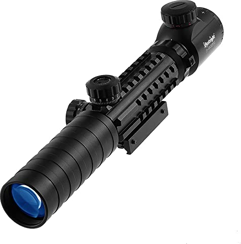 Paike 3-9x32 Zielfernrohr Rot/grüner Punkt beleuchtetes Visier mit 11mm / 20mm