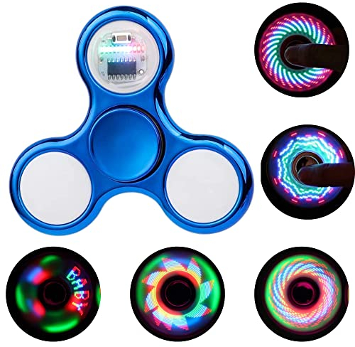 Steemjoey LED Fidget Spielzeug Spielzeug Finger Toy Hand Spielzeug ADHD Anti Angst Spielzeug Sensorisches Spielzeug, Geschenk für Geburtstags Party Geschenke