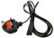 Halokny UK Plug Power Cord, 6Ft Figure 8 Power Lead With 2 Pin Mains Lead for Sony TV, Samsung Philips Hisense Panasonic Sharp TCL Smart TV Monitor