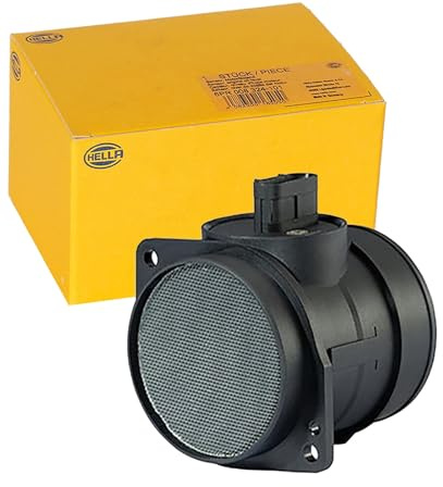 HELLA 8ET 358 095-911 Mass Air Flow Sensor - 5-pin connector - Pipe-neck