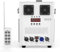 FODEXAZY Nouvelle Version Blanc 700W Machines à Pyrotechniques, étincelle froide de scène avec télécommande Party Halloween Noël Mariage Concert 1PCS