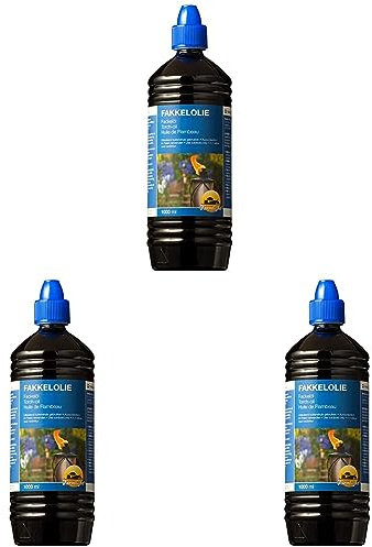 Hepoluz 59842 – Olio per torce 1L (Confezione da 3)