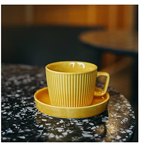 iumLeap Tasse Retro Türkische Kaffeetassen und Untertassen Porzellan 241.0 g Espresso Tasse Set Kaffee