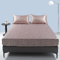 Luofanfei Spannbettlaken 180x200cm Satin Boxspringbett Rosa Pink Leopardenmuster Glänzend Seide Bettlaken Altrosa Spannbetttuch Leopard Druck Spannbetttücher Leintuch für Hohe Matratze bis 25-30 cm